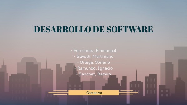 Desarrollo de Software | Genially