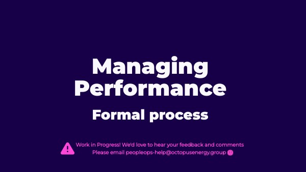 Performance - formal | Genially