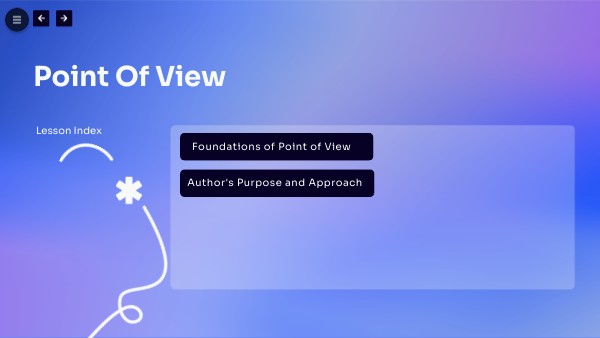 Point Of View | Genially