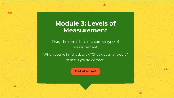 Module 3: Levels of Measurement | Genially