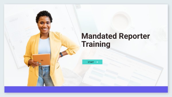 Mandated Reporter Training | Genially