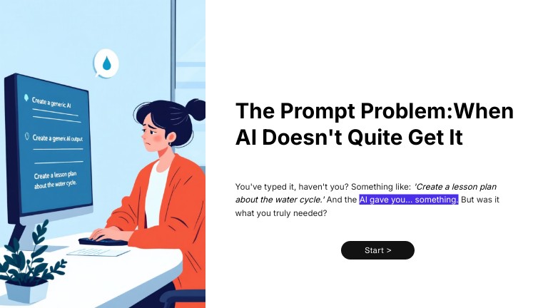 The Prompt Problem:When AI Doesn't Quite Get It | Genially