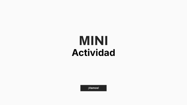 MINI | Genially