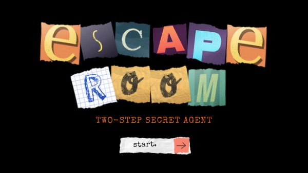 two-step Secret Agent | Genially