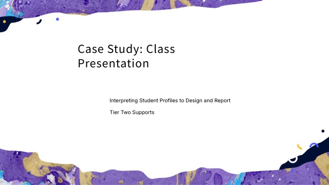 Case Study: Class Presentation | Genially