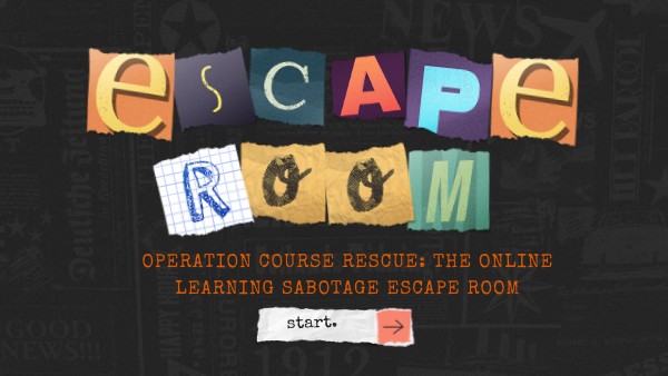 Operation Course Rescue: The Online Learning Sabotage Escape Room ...