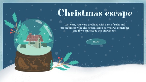 Classroom Digital Escape Room | Genially