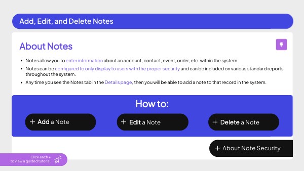 Add, Edit, and Delete Notes | Genially