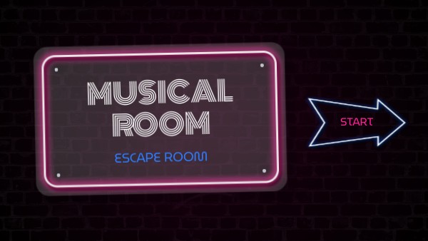 Musical Room Escape | Genially