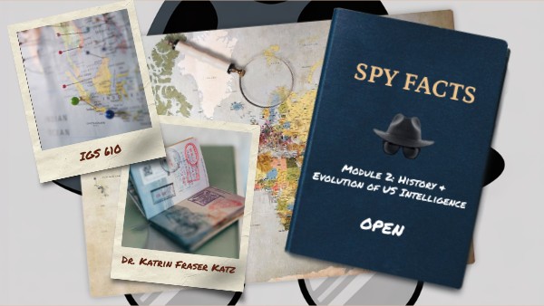 Spy Facts - Module 2: History & Evolution of US Intelligence | Genially