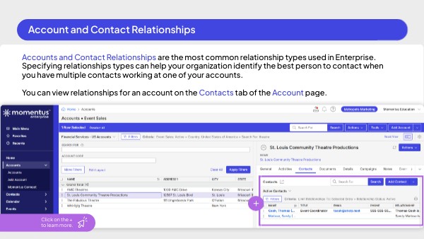 Account and Contact Relationships | Genially