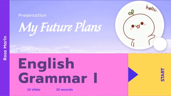 English Grammar I | Genially