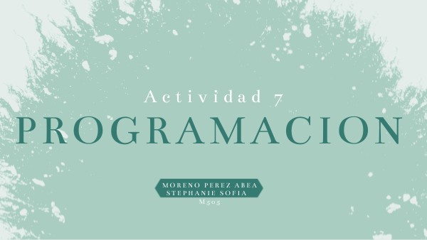 programacion | Genially