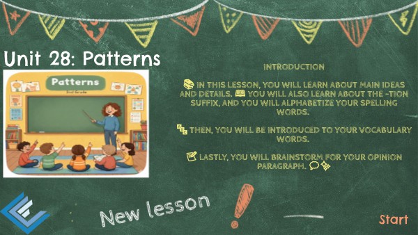 Module 28: Patterns | Genially