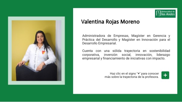 Profesora Valentina Rojas | Genially
