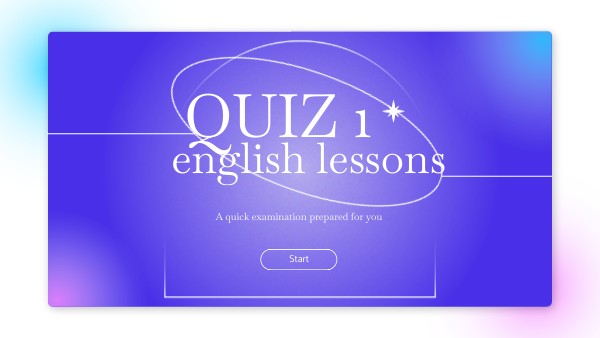 QUIZ 1 | Genially