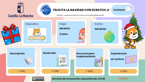 FELICITA LA NAVIDAD CON SCRATCH Jr | Genially