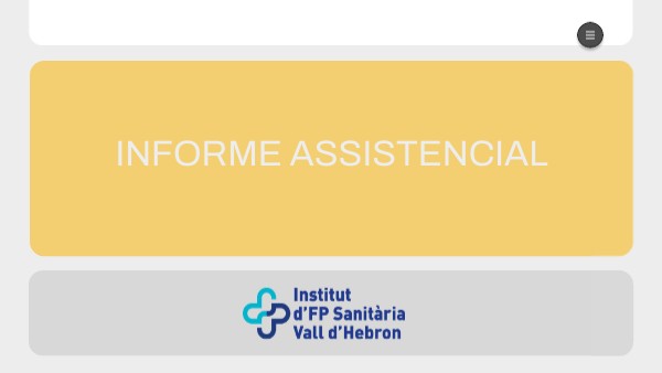 INFORME ASSISTENCIAL | Genially