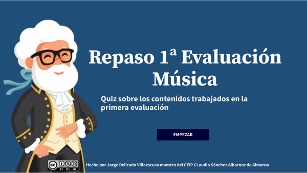 Repaso 1ª Evaluación Música | Genially