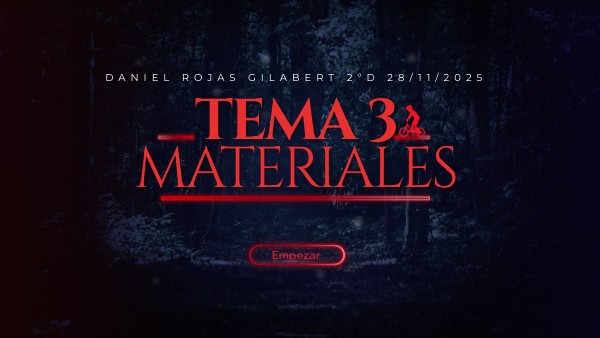 TEMA 3 MATERIALES | Genially