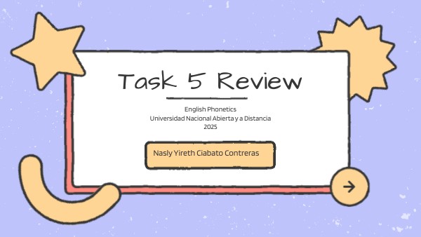 Task 5 Review Nasly Ciabato | Genially