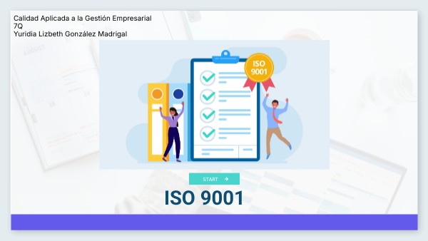 ISO 9001 | Genially