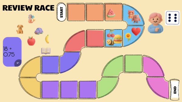 Review race | Genially