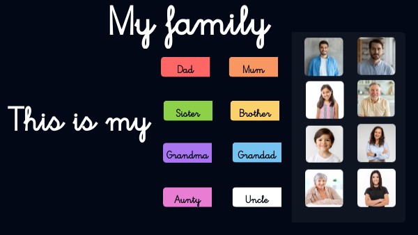 My family | Genially