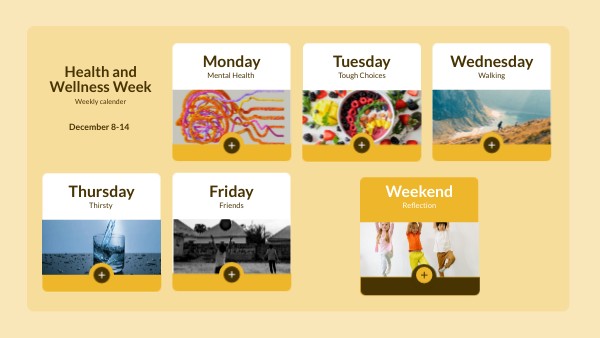 Health and Wellness Week | Genially