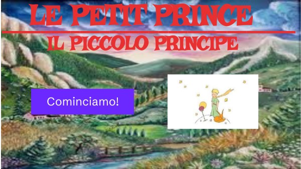 Escape Petit Prince | Genially