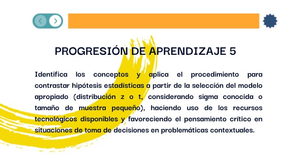 Progresión 5 TPYEII | Genially