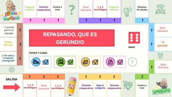Juego repaso 3º | Genially