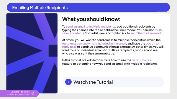 Emailing Multiple Recipients | Genially