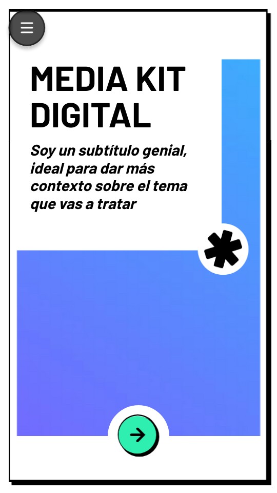Media Kit Digital Móvil | Genially