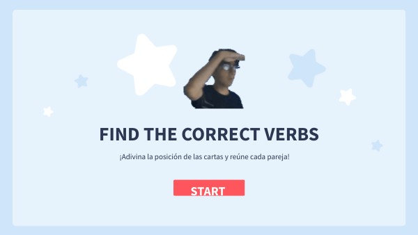 find the correct verbS | Genially