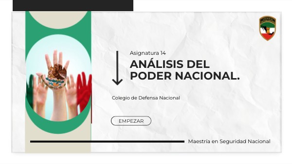 A 14. Tema I. La conceptualización del Poder Nacional y sus elementos ...