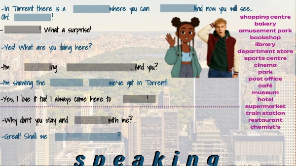 1ESO 1st term 2025 speaking | Genially