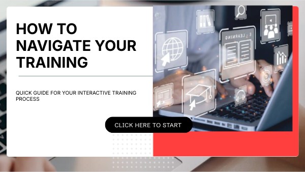 HOW TO NAVIGATE YOUR TRAINING | Genially