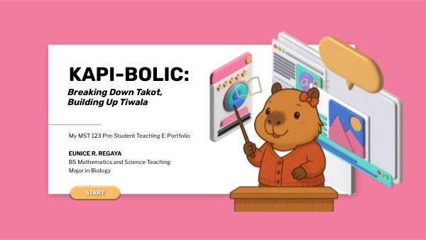 KAPI-BOLIC:_MY MST 123 PRE-STUDENT TEACHER E-PORTFOLIO | Genially