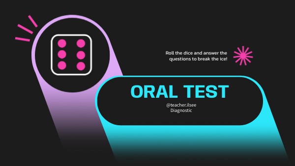 Oral test | Genially