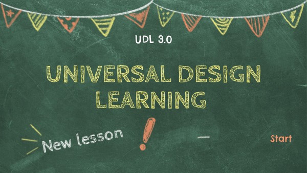Universal Design Learning | Genially