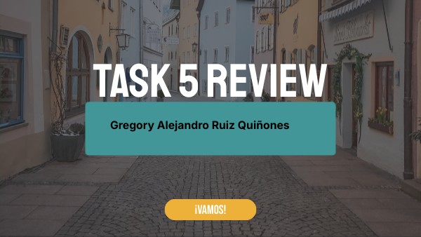 task 5 Review | Genially