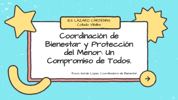COORDINADORA DE BIENESTAR. ROCÍO GARDE | Genially