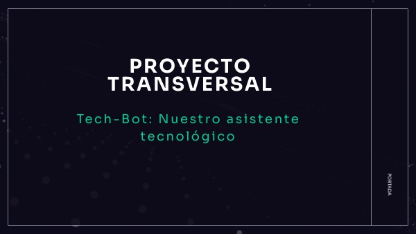 PROYECTO TRANSVERSAL | Genially
