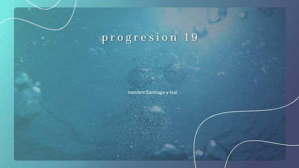 progresion 19 | Genially