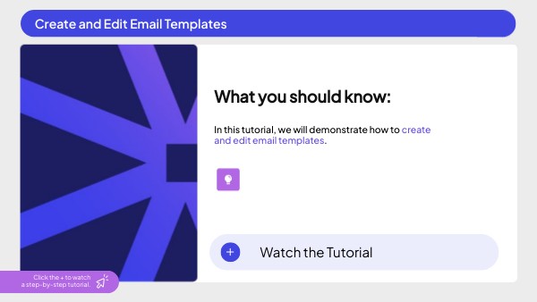 Create and Edit Email Templates | Genially