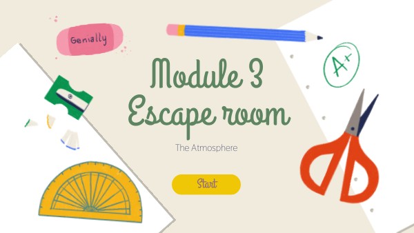 Module 3 Escape room | Genially
