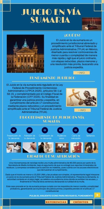 Juicio en vía sumaria | Genially