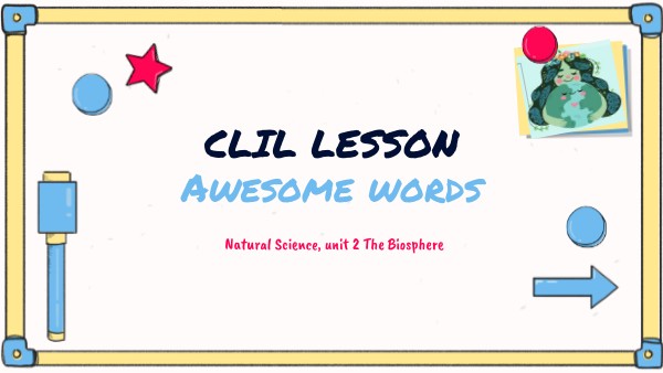 CLIL LESSON Awesome words | Genially