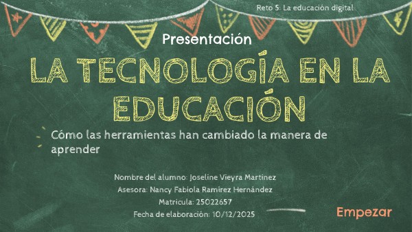 Educación digital (presentación) | Genially